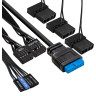 Корпус Miditower EXEGATE EVO-5001A, БП 500NPX EX296317RUS