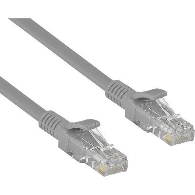 Патч-корд EXEGATE UTP-RJ45-RJ45-C6-CU-3M-GY