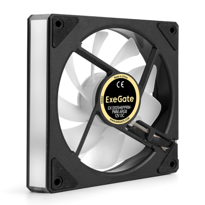 Вентилятор EXEGATE EX12025H6PPRM-PWM.ARGB EX299562RUS